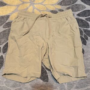lululemon athletica Men's Beige Athletic Shorts